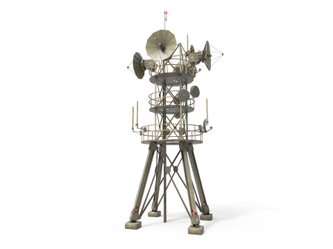 Radar antenna Model 3D