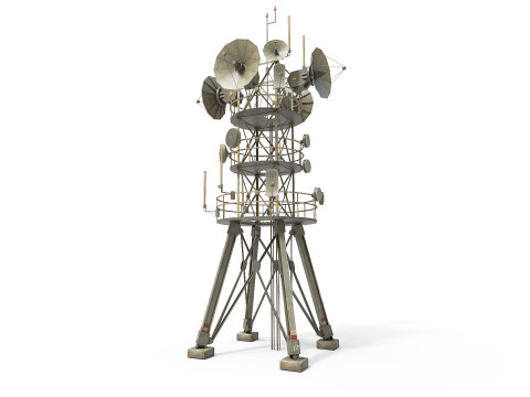 Radar antenna Model 3D