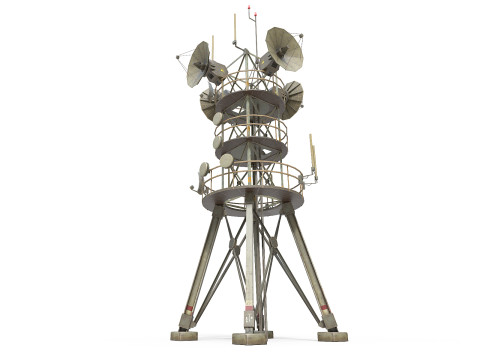 Radar antenna Model 3D