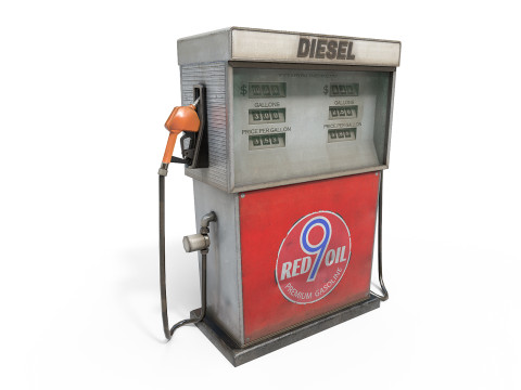Gas Pump Modelo 3D