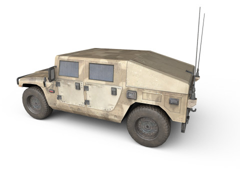 Humvee Military 3D-Modell