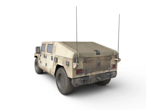 Humvee Military 3D Model
