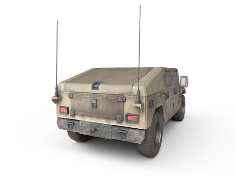 Humvee Military 3D-Modell