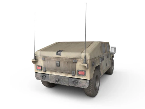 Humvee Military 3D Model