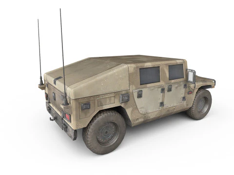 Humvee Military 3D Model