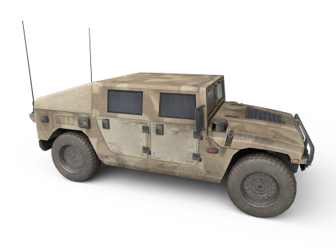Humvee Military 3D-Modell