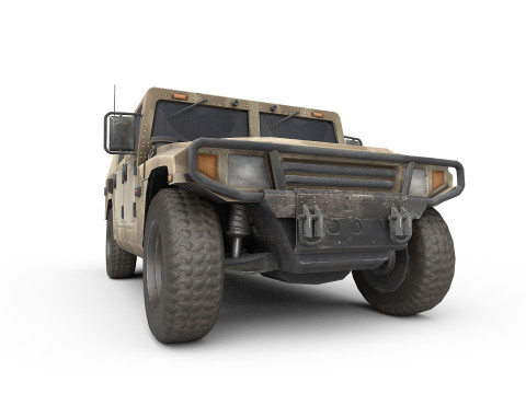 Humvee Military 3D-Modell