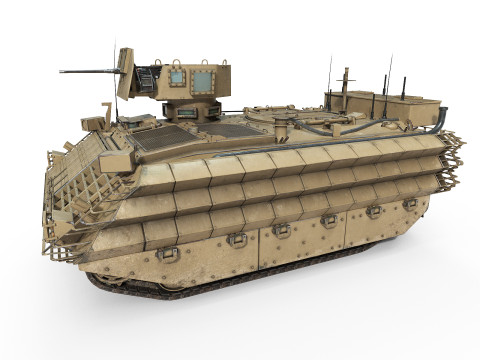 FV432 Bulldog 3D Model