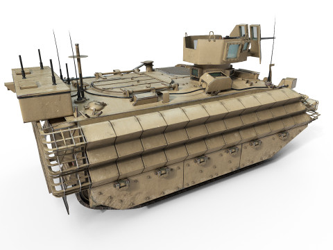 FV432 Bulldog 3D Model