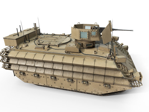 FV432 Bulldog 3D Model