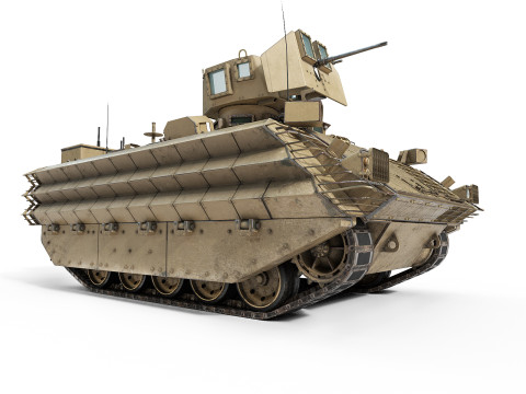 FV432 Bulldog 3D Model
