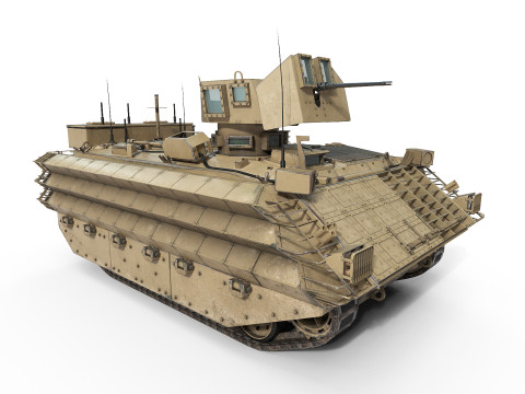 FV432 Bulldog 3D Model