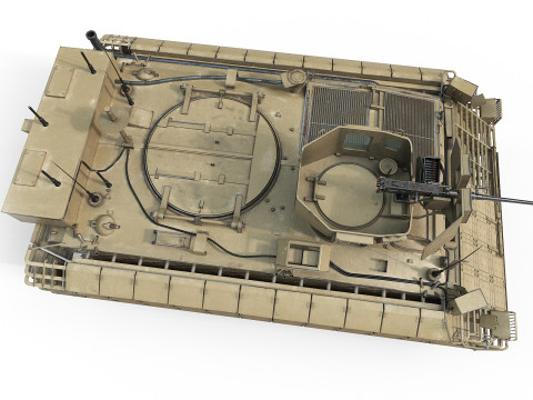 FV432 Bulldog 3D Model
