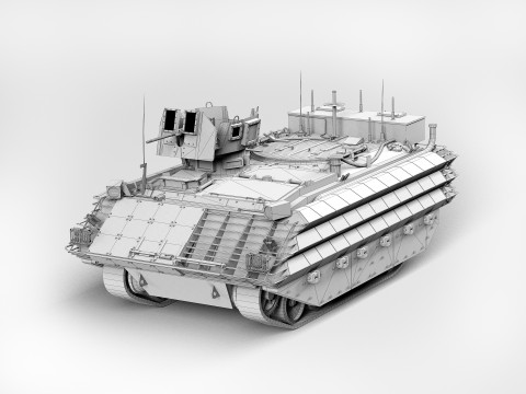 FV432 Bulldog 3D Model