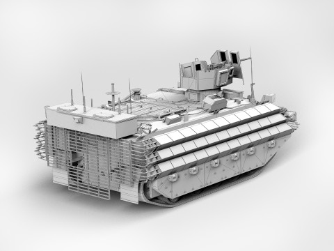 FV432 Bulldog 3D Model