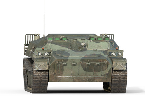 All-terrain vehicle MTLB Modelo 3D
