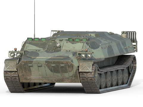 All-terrain vehicle MTLB Modelo 3D