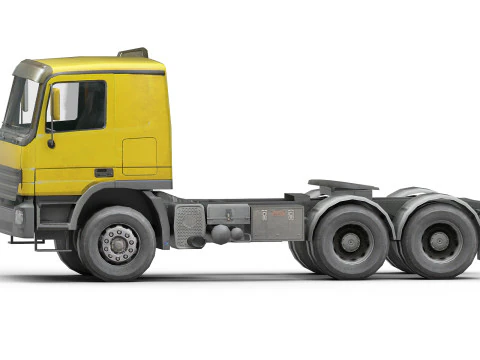 대형 트럭 3D 모델