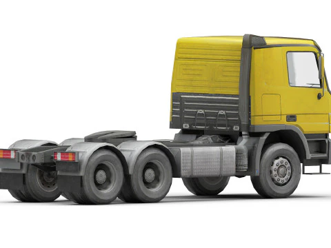 대형 트럭 3D 모델