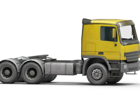 대형 트럭 3D 모델