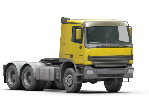 대형 트럭 3D 모델