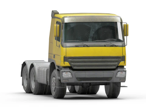 대형 트럭 3D 모델