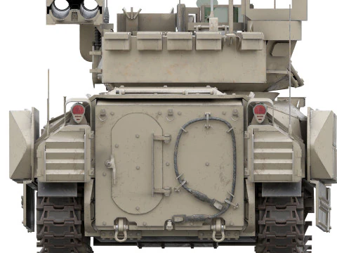 M2A3 Bradley Tank 3D Model