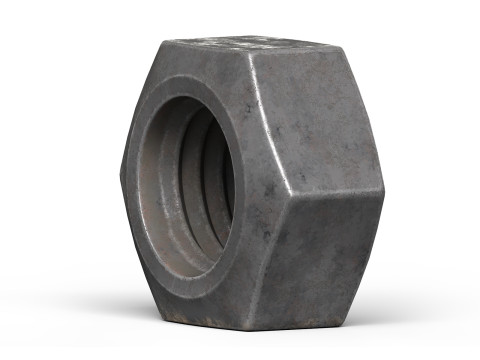 Old nut Modello 3D