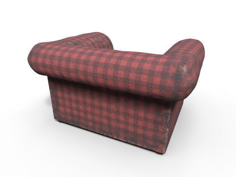 Vintage chair Modello 3D