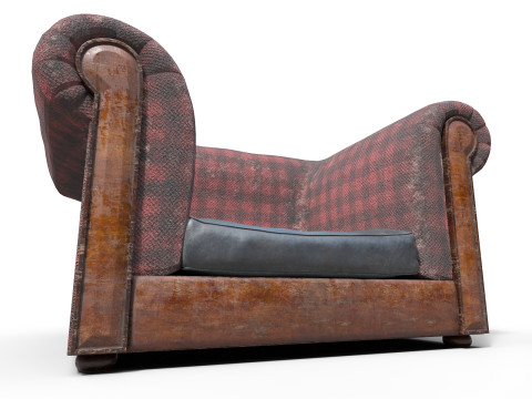 Vintage chair Modello 3D