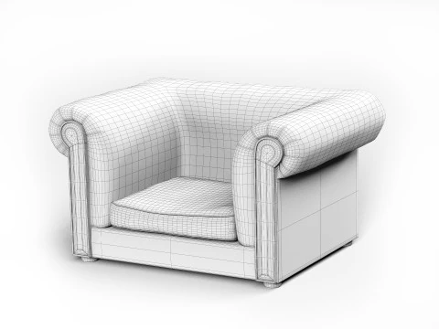 Vintage chair 3D Model