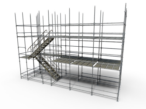 Scaffolding Model 3D