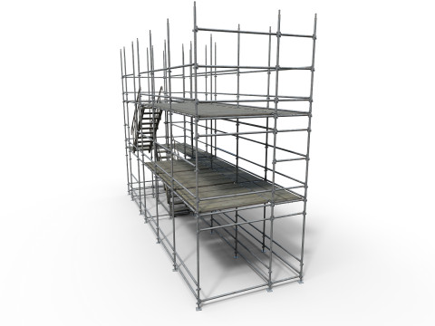 Scaffolding Model 3D