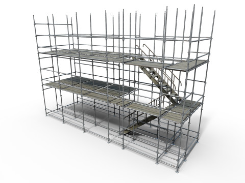 Scaffolding Model 3D