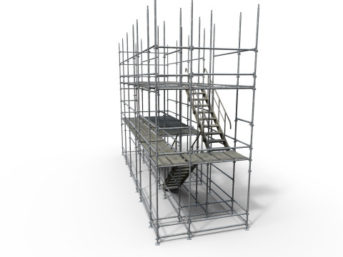 Scaffolding Model 3D