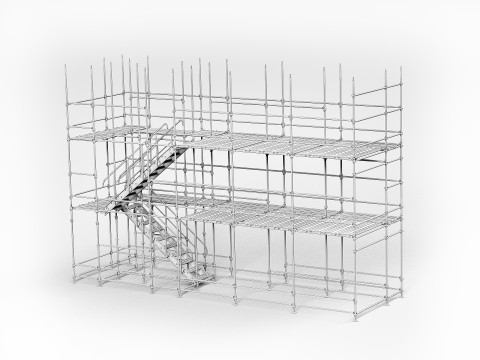 Scaffolding Model 3D