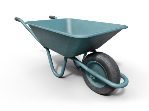 Wheel Barrow Modelo 3D