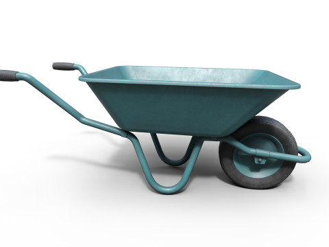 Wheel Barrow Modelo 3D