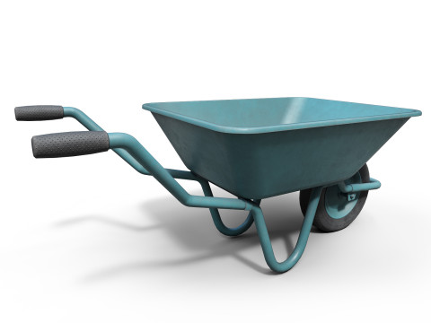 Wheel Barrow Modelo 3D