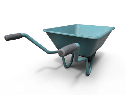 Carrinho de m&atilde;o Modelo 3D