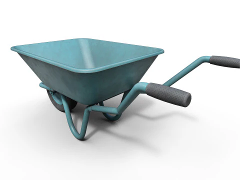 Carrinho de m&atilde;o Modelo 3D