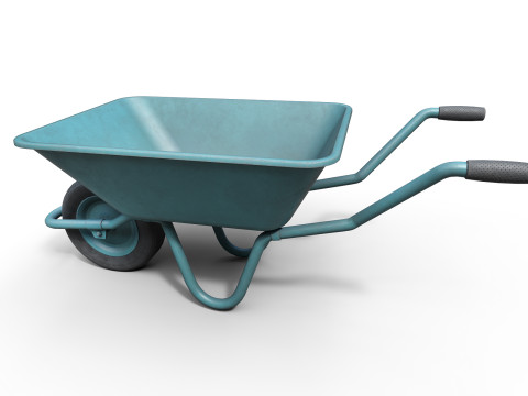 Wheel Barrow Modelo 3D