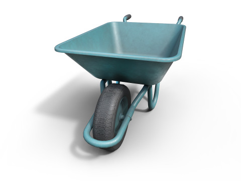 Wheel Barrow Modelo 3D