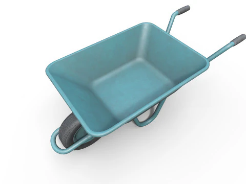 Carrinho de m&atilde;o Modelo 3D