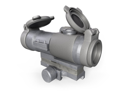 Optical sight Model 3D