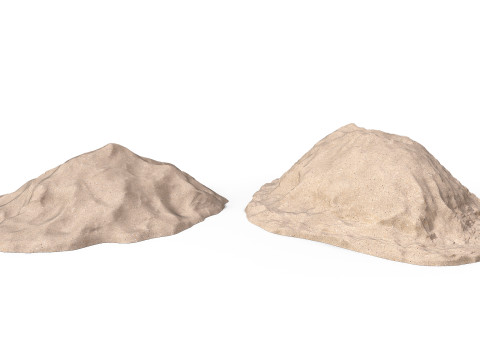 Pile of sand 3D Model