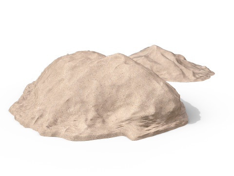 Pile of sand 3D Model