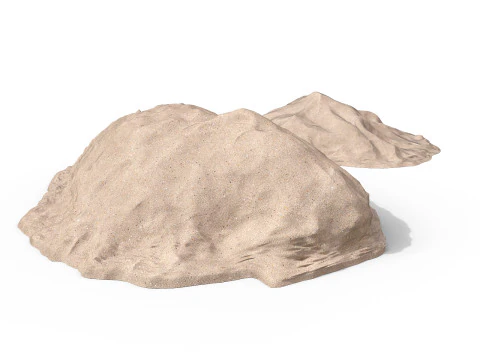 Pile of sand 3D Model