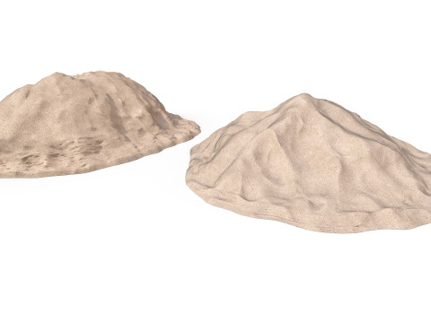 Pile of sand 3D Model
