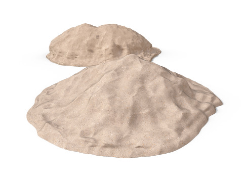 Pile of sand 3D Model